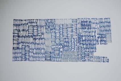 創作組銀獎 杜麗茜(新加坡) 沉 墊 37×27.5×0.5 cm