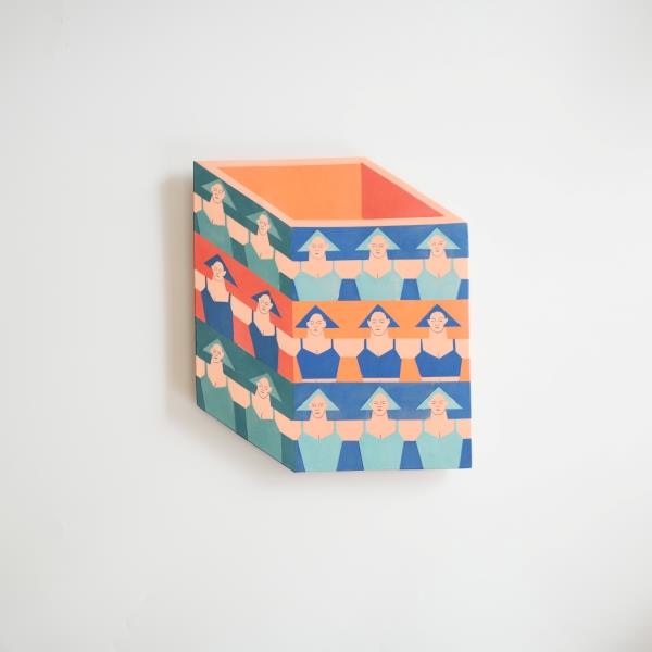 壁飾型作品　圖／青青土氣