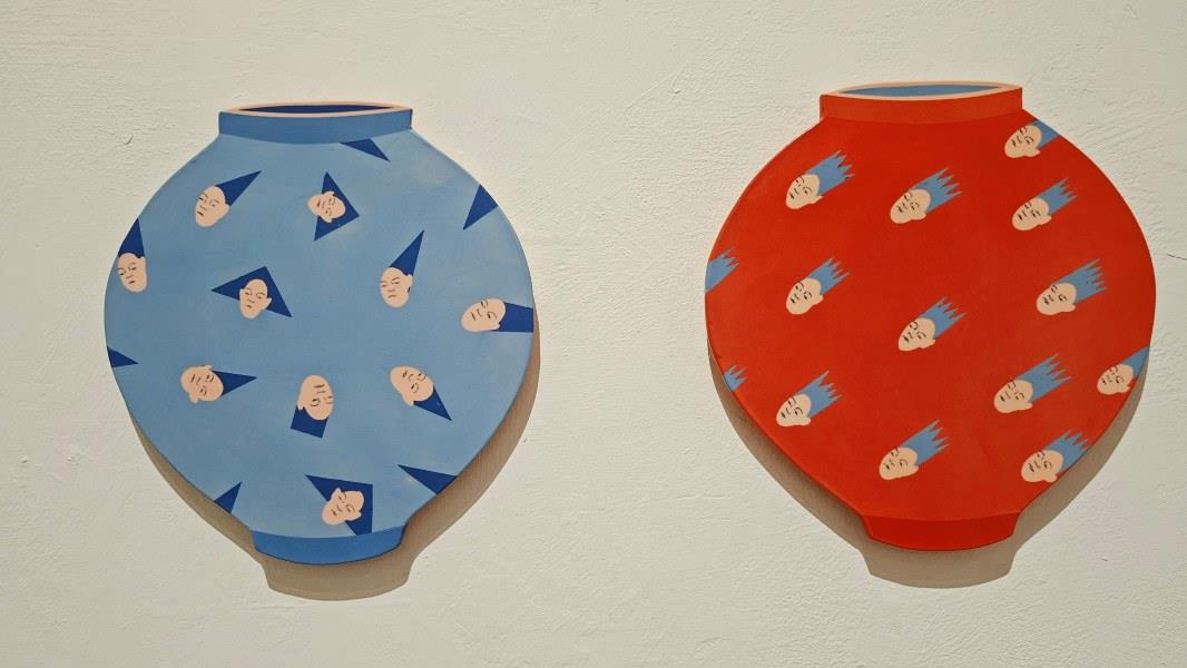 壁飾型作品　圖／簡政展