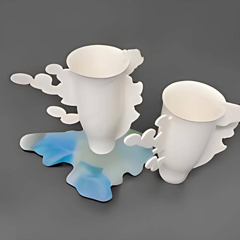 實用器皿組行家特別獎 黃喜善(韓國) 共生之光 杯_15.5x8.5x16.5cm；玻璃底座