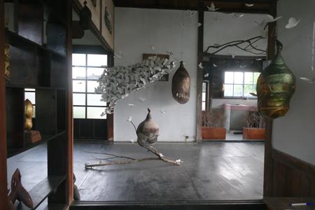 土溝村破蛹化蝶展場