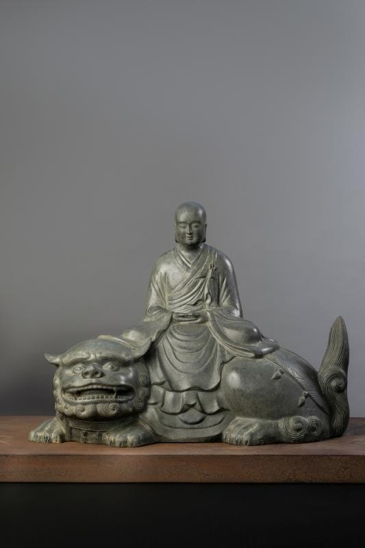 楊元太　地藏王菩薩　銅雕　42x31.5x58cm（攝影／王谷元；王怡文提供）